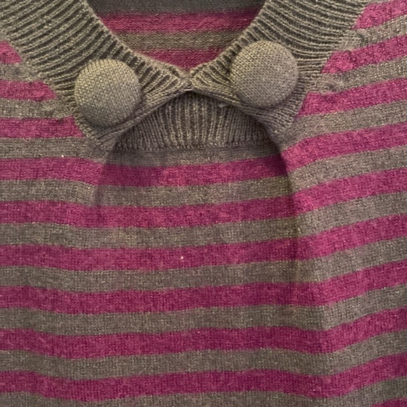 French Connection Mini Sweater Dress Sz 2 - Picture 3 of 4